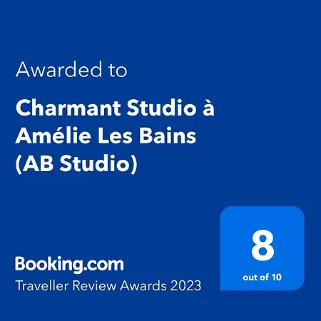 Charmant Studio A Amelie Les Bains Exterior photo